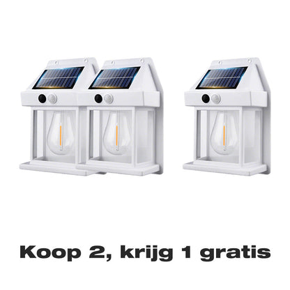 LumaVex™ Solar Wandlamp met Bewegingssensor