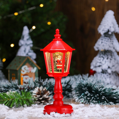 Frostellis™ – Vintage kerstlantaarn met sneeuwglobe, licht & muziek