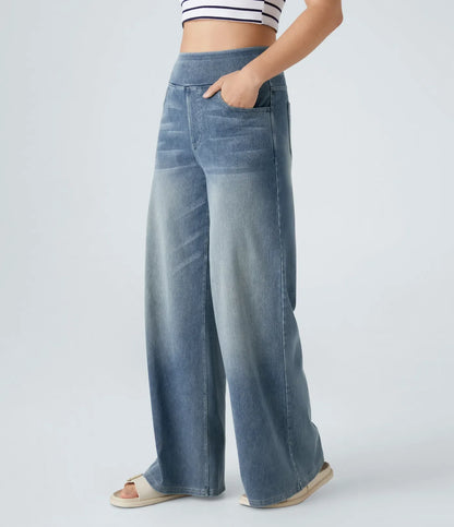 LiviaFlex™ | Elegante Hoge Taille Broek