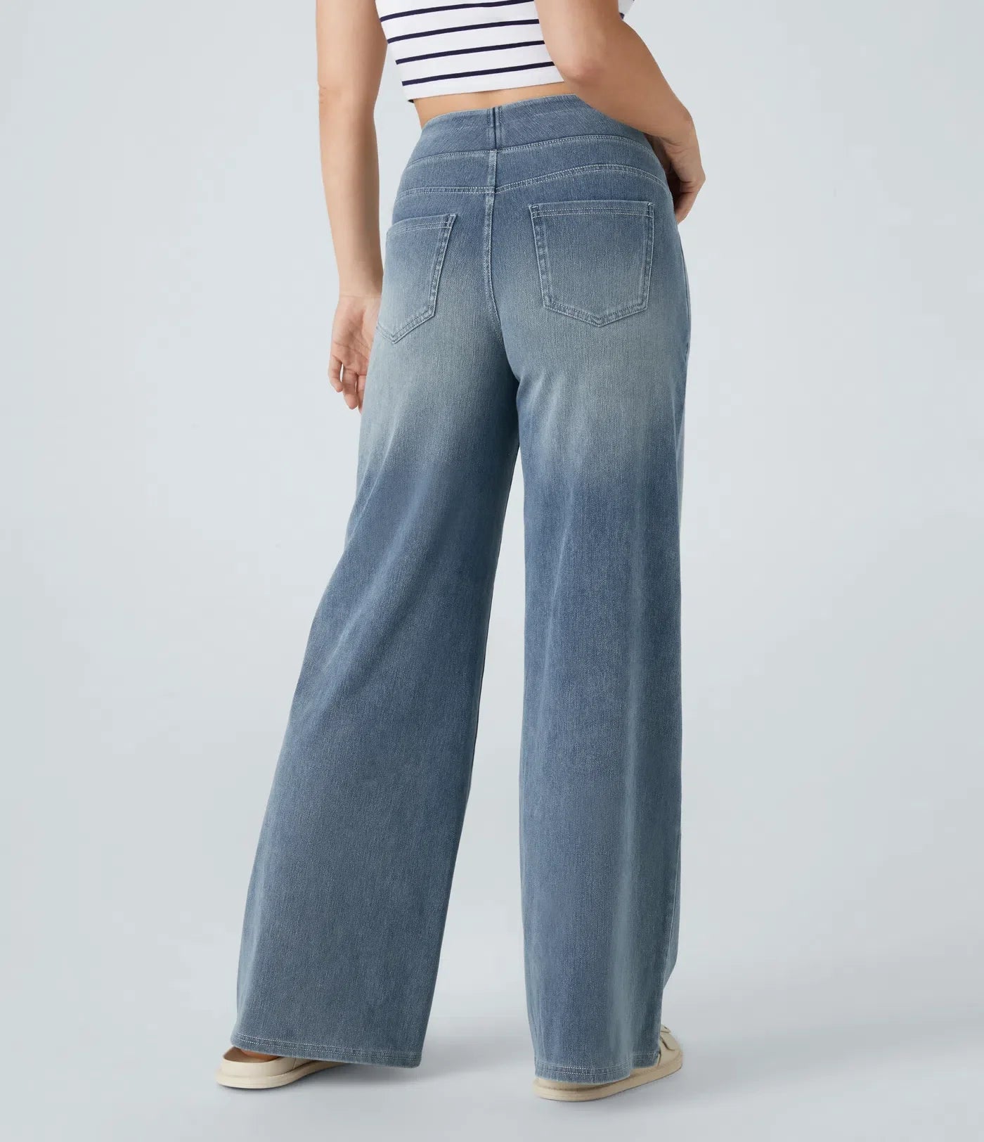 LiviaFlex™ | Elegante Hoge Taille Broek