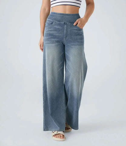 LiviaFlex™ | Elegante Hoge Taille Broek