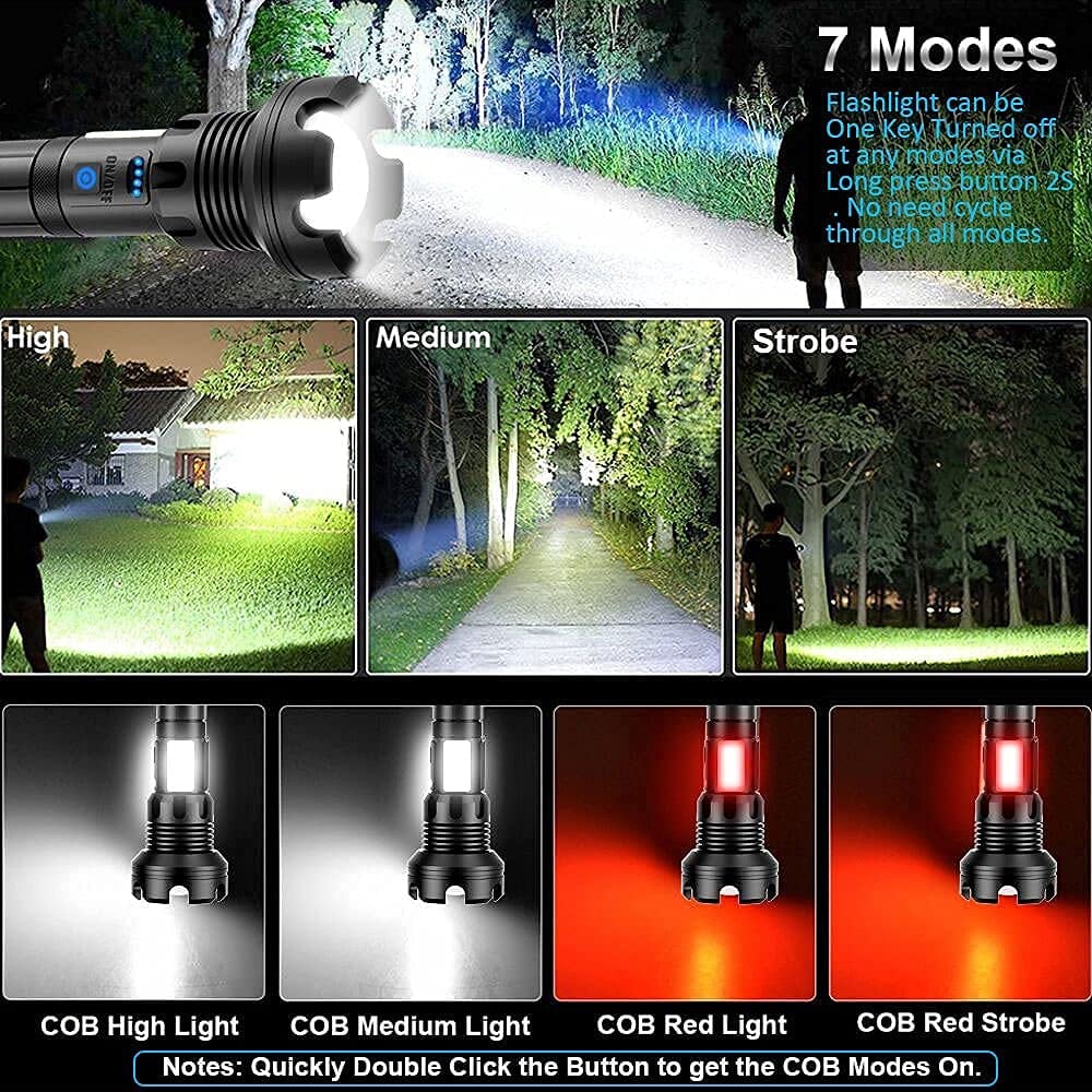 LumexPro™ Tactical Flashlight – Krachtige verlichting in elke situatie