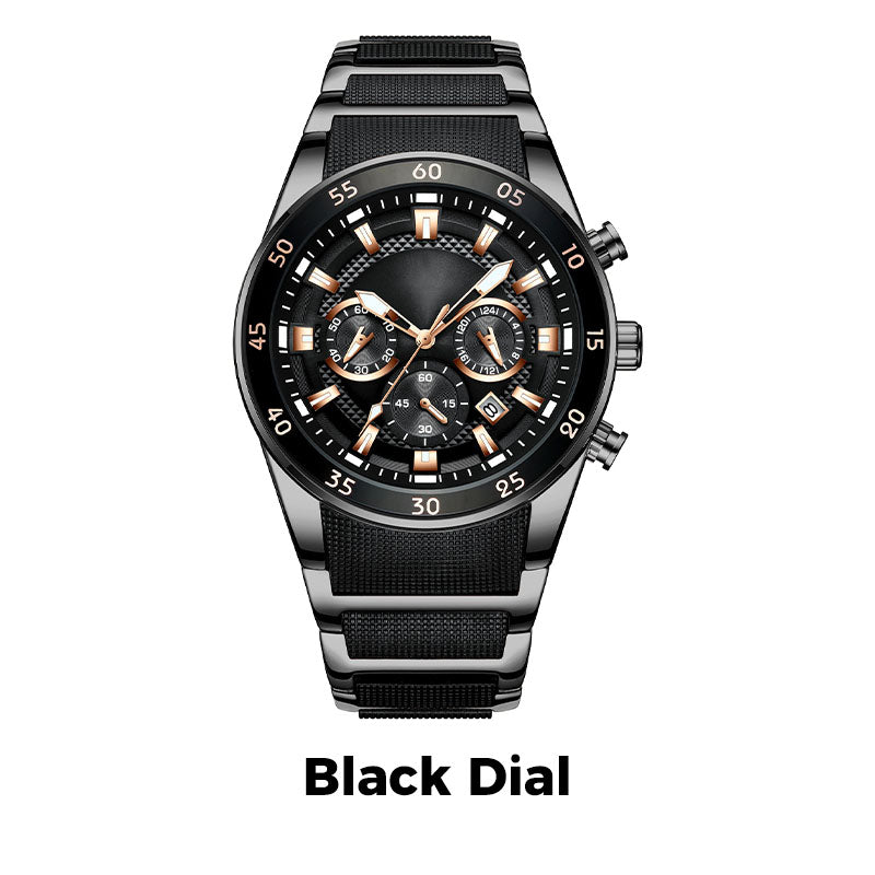 Aurelion™ Herenhorloge – Stijl, Functionaliteit & Tijdloos Design