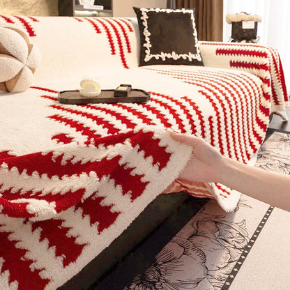 Cozelle™ Plush Sofa Cover – Zachte Luxe Voor Jouw Woonkamer