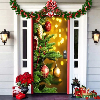 JollyDoor™ – Feestelijke Kerst Deurdecoratie