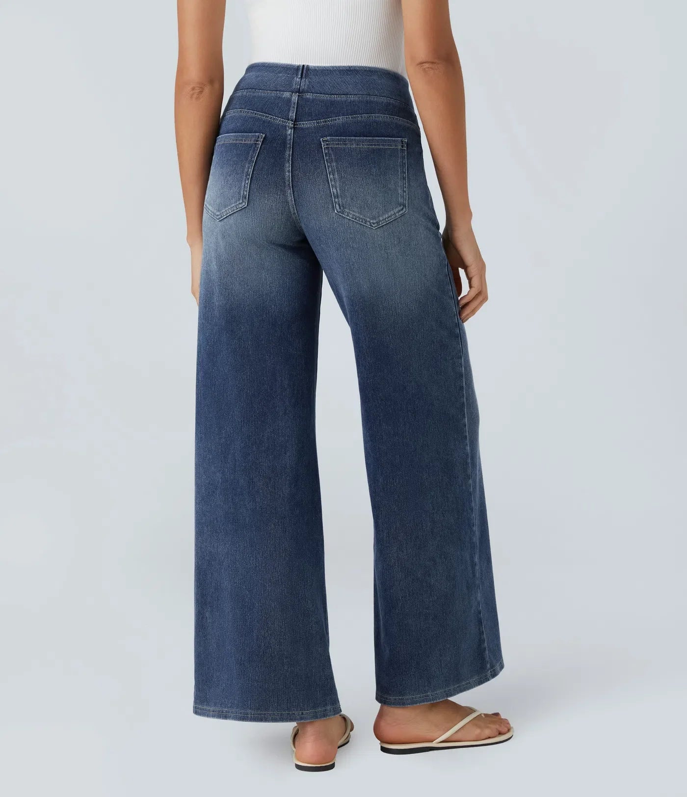 LiviaFlex™ | Elegante Hoge Taille Broek