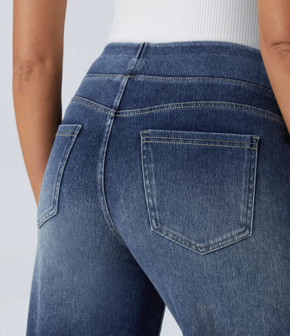 LiviaFlex™ | Elegante Hoge Taille Broek