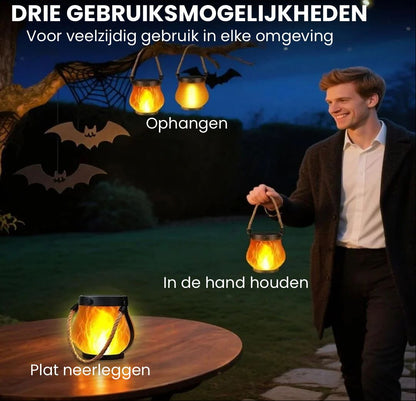 SolarFlair™ – Magische vlammen, zonder vuur