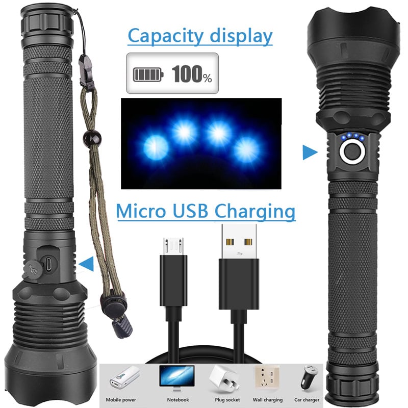 LumexPro™ Tactical Flashlight – Krachtige verlichting in elke situatie