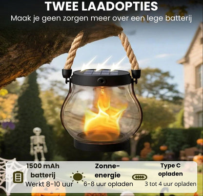 SolarFlair™ – Magische vlammen, zonder vuur