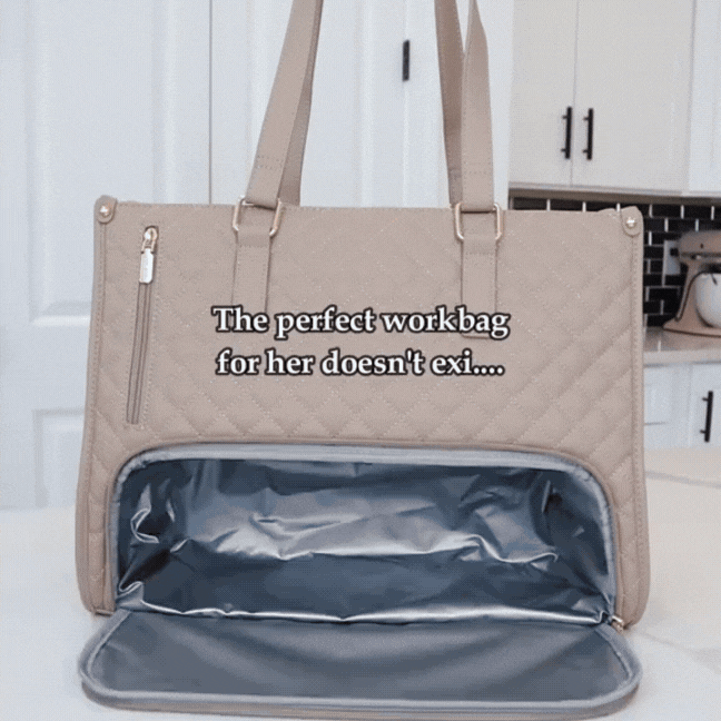 WorkLunch™ - Luxe & Praktische 2-in-1 Tas
