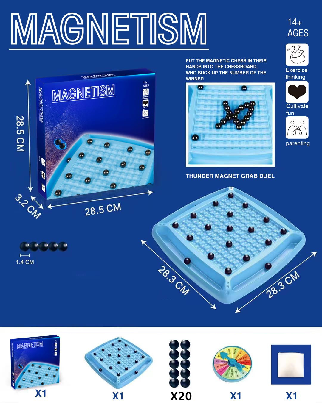 ChessMateGo™ – Magnetisch Reisschaakspel voor overal en altijd | 1+1 GRATIS