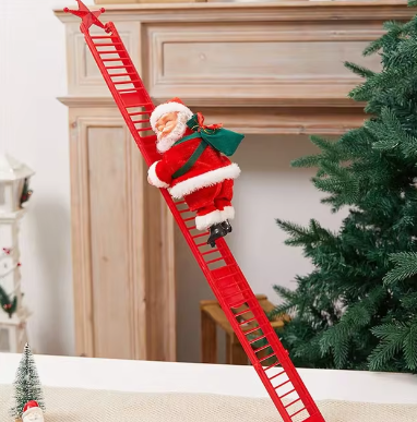 JolliClimb™ Santa Rope Decor – Breng kerstmagie tot leven in huis!