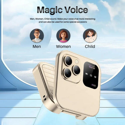 MiniFlip | 2 SIM kaart Opvouwbare mobiele telefoon