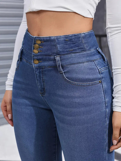 Hiverna : De thermische jeans die je silhouet versterken