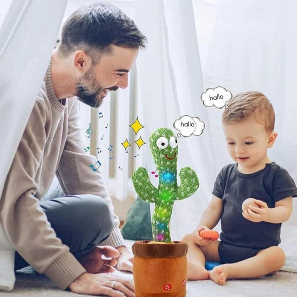 Babblo™ Dancing Cactus – Praat, dans en lach samen 🌵🎶