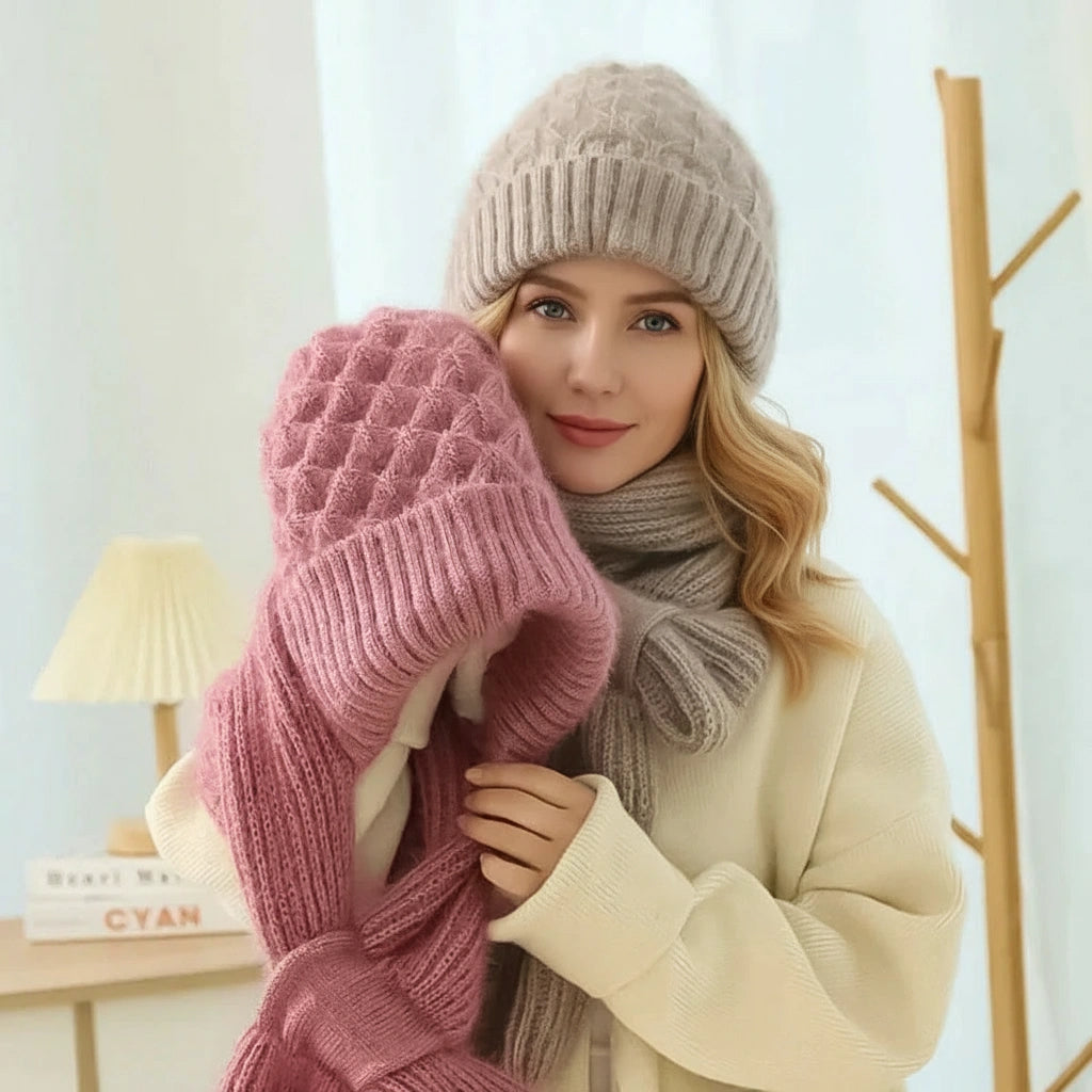 FrostLuxe™ | combineer je moeiteloos warmte, comfort en elegantie in één set