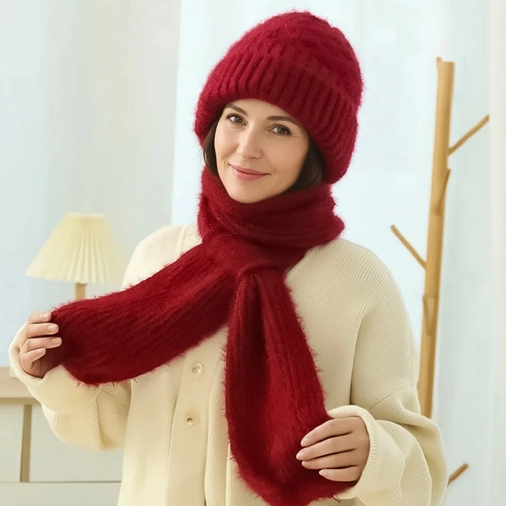 FrostLuxe™ | combineer je moeiteloos warmte, comfort en elegantie in één set