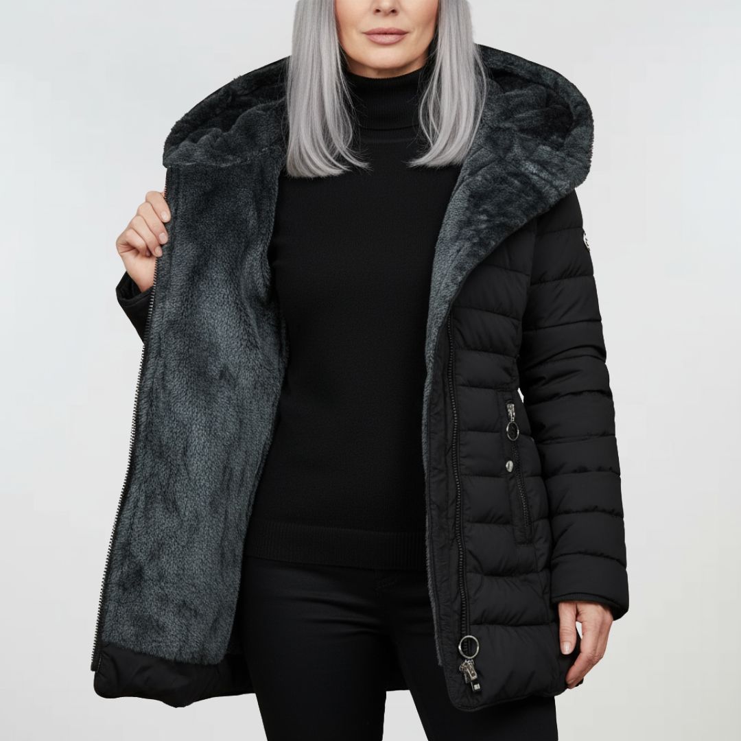 Aurellia Shield Coat™ – Warmte, comfort en stijl in één tijdloze jas