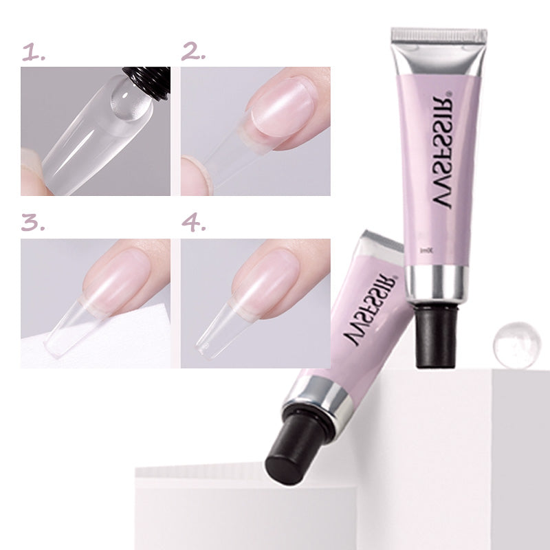 NailFusion™ - Sterk houdbare nagellijm gel | 1+1 GRATIS