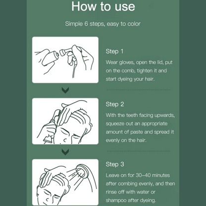 Aurélienne™ Fruit Essence Haarverfkam – Simpel, Snel en Stralend