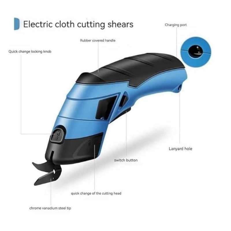 SwiftCut™ – De slimme elektrische schaar voor moeiteloos knippen