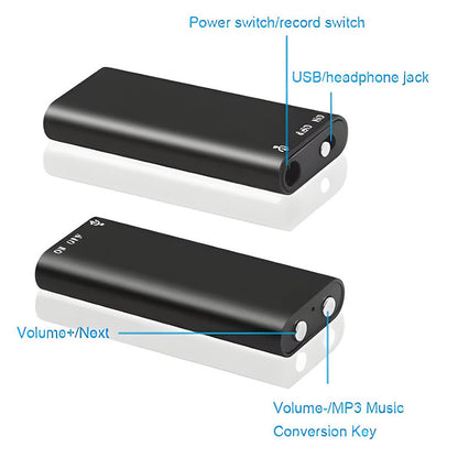 Noteon Pro™ – Compacte Audio-Recorder voor Duidelijke Notities