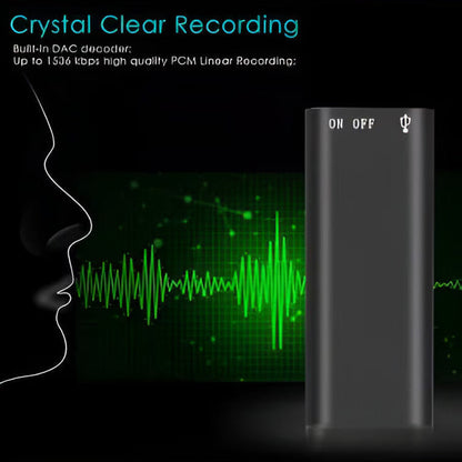 Noteon Pro™ – Compacte Audio-Recorder voor Duidelijke Notities