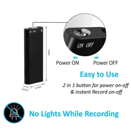Noteon Pro™ – Compacte Audio-Recorder voor Duidelijke Notities