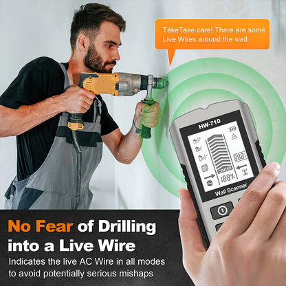 Walltrixor™ Multifunctionele Muur- en Leidingdetector