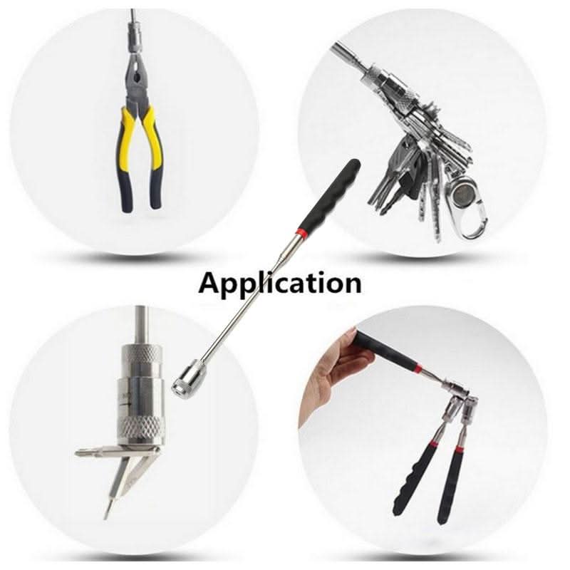 MagniReach™ – Uitschuifbare Magnetische Pick-Up Tool met LED