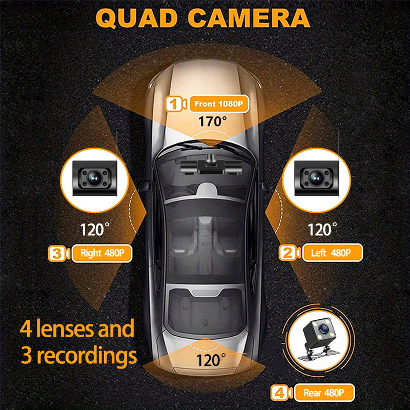 RoadGuardian™ 4K Dashcam Set