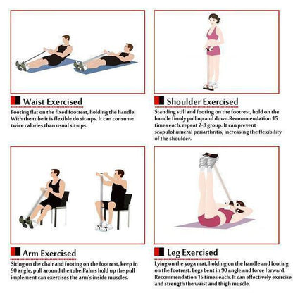 FlexiCore™ Sit-Up Trainer – Compacte Weerstandsband voor Thuisfitness