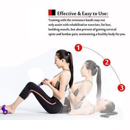 FlexiCore™ Sit-Up Trainer – Compacte Weerstandsband voor Thuisfitness