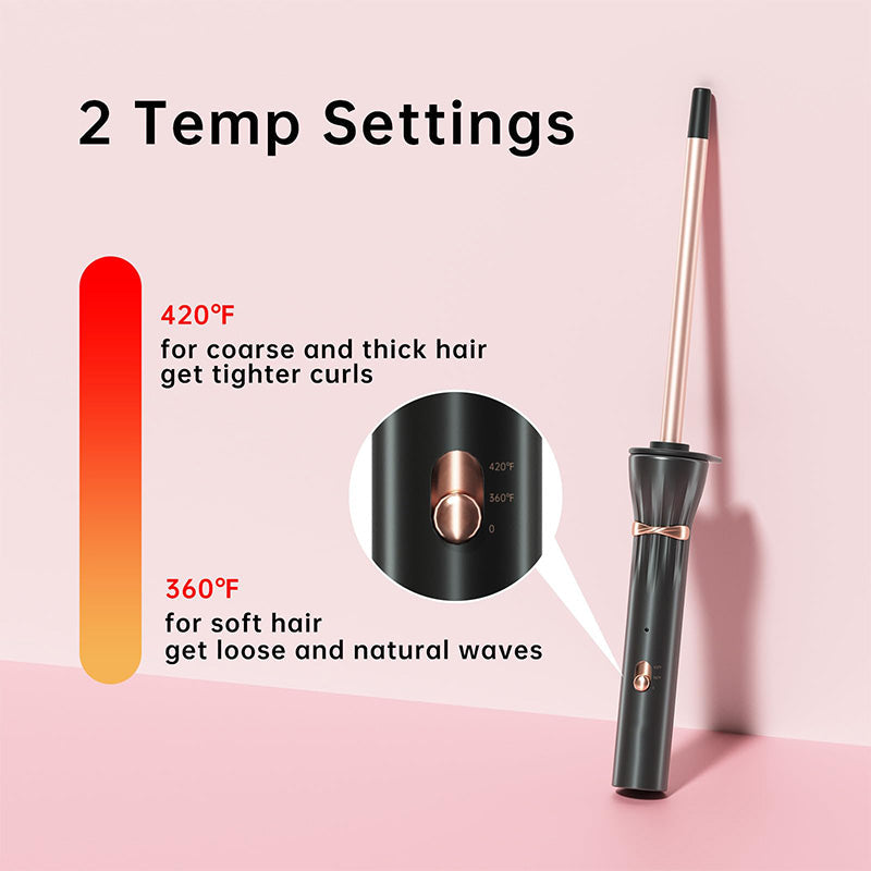 Curluxe MiniStyler™ – Compacte Krultang voor Snel, Glanzend & Prachtig Haar