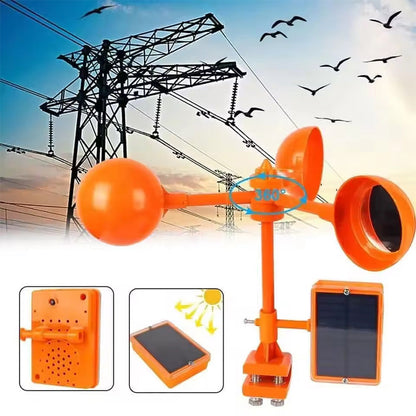 AeroVibe™ – Reflecterende Windspinner met Geluid tegen Vogels
