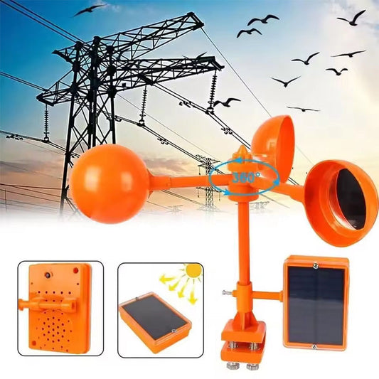AeroVibe™ – Reflecterende Windspinner met Geluid tegen Vogels