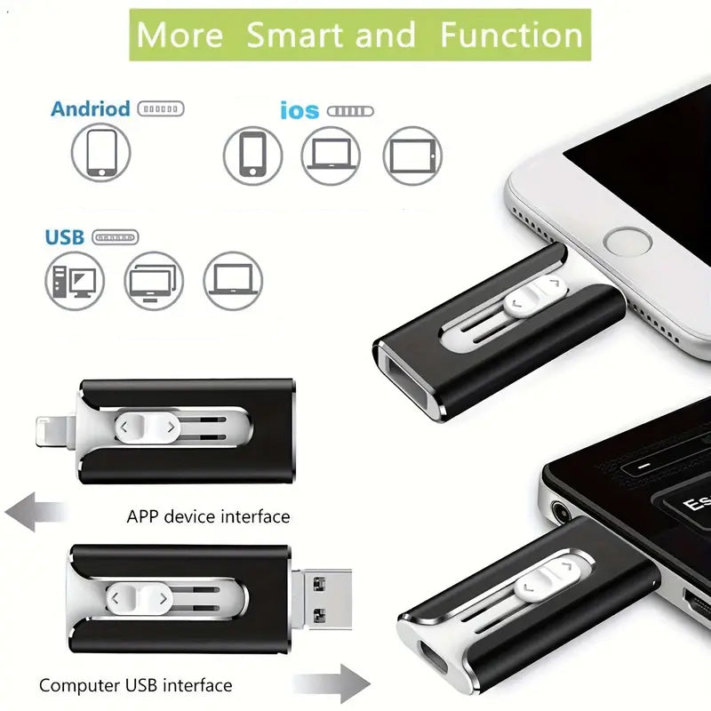 DataSnap™ | 3-in-1 Externe Geheugenstick