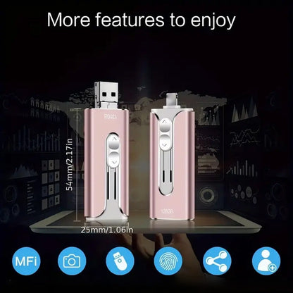 DataSnap™ | 3-in-1 Externe Geheugenstick