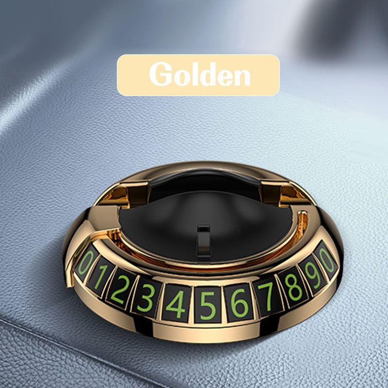 AeroMark™ – Compacte Auto Telefoonhouder met Verborgen Parkeernummerplaat | 1+1 GRATIS