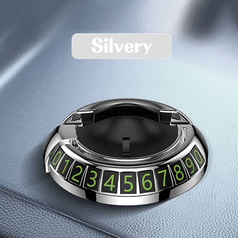 AeroMark™ – Compacte Auto Telefoonhouder met Verborgen Parkeernummerplaat | 1+1 GRATIS