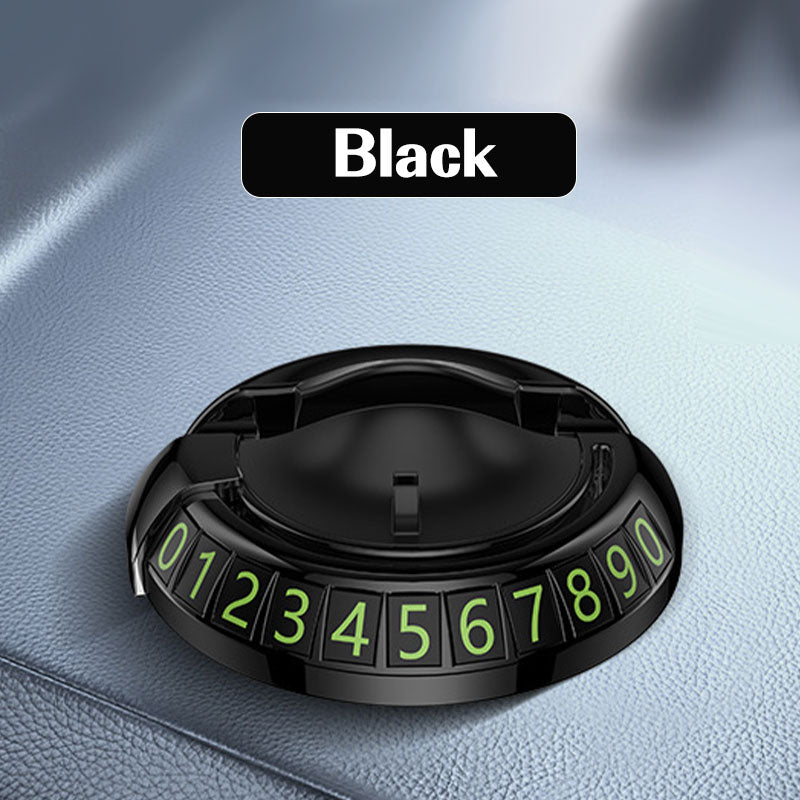 AeroMark™ – Compacte Auto Telefoonhouder met Verborgen Parkeernummerplaat | 1+1 GRATIS