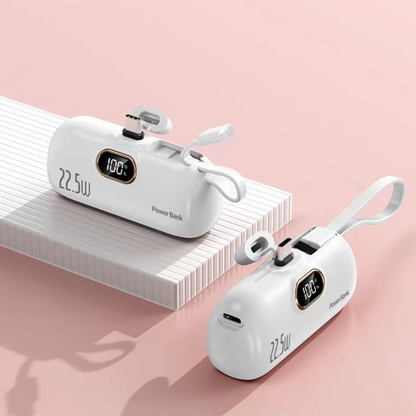 Voltzy™ Mini Power Bank – Compacte Energie, Altijd Binnen Handbereik