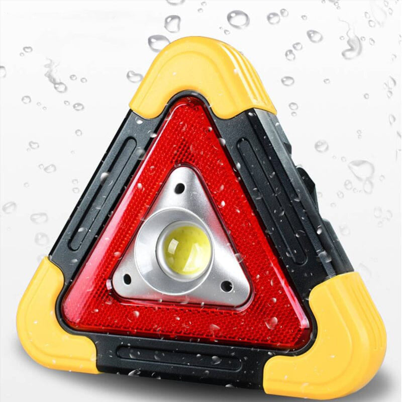 TriGlow Alert™ – Slimme Driehoekslamp voor Nood & Outdoor