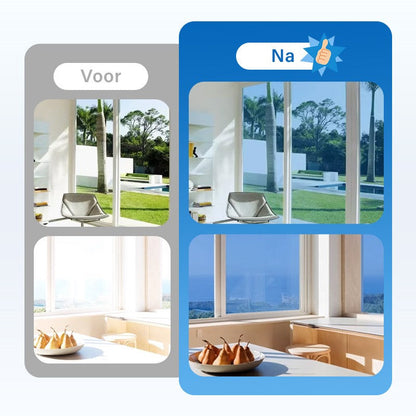 LumiShade™ – Slimme Privacy & Warmteregeling voor Jouw Ramen