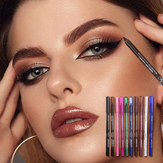 Chromelle™ – 10-delige Gel Eyeliner Set voor Oneindige Looks