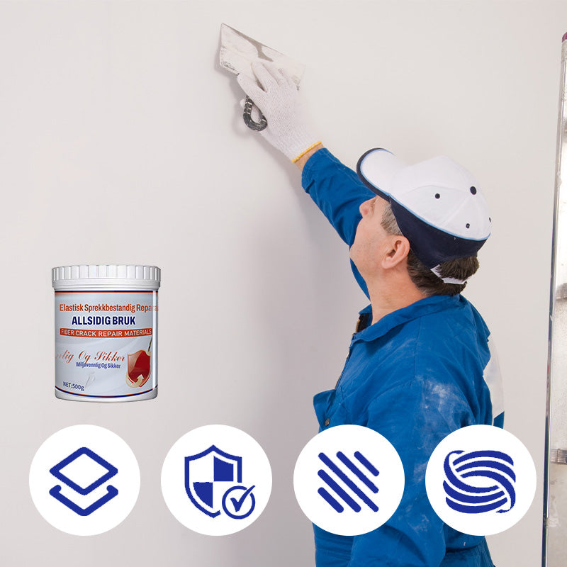 WallFlex™ Fiber Repair Paste – Flexibele Sterkte voor Elke Muur 🧱