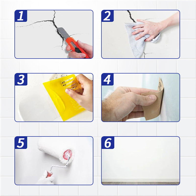 WallFlex™ Fiber Repair Paste – Flexibele Sterkte voor Elke Muur 🧱