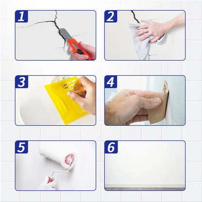 WallFlex™ Fiber Repair Paste – Flexibele Sterkte voor Elke Muur 🧱