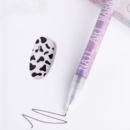 Colorique™ Nail Art Pen Set – 12 levendige kleuren voor eindeloze creaties
